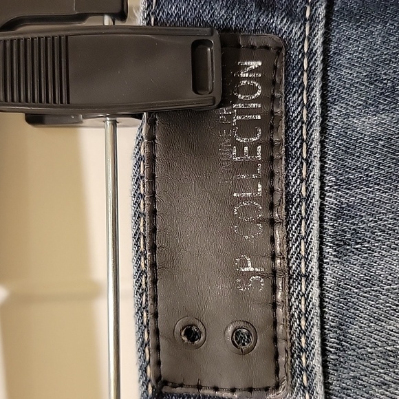 Southport SP Collection Distressed Denim Jeans Size 38 - Picture 5 of 7